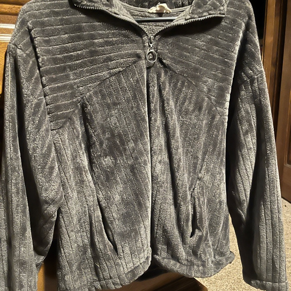 Gray Women's Sweater Cardigan